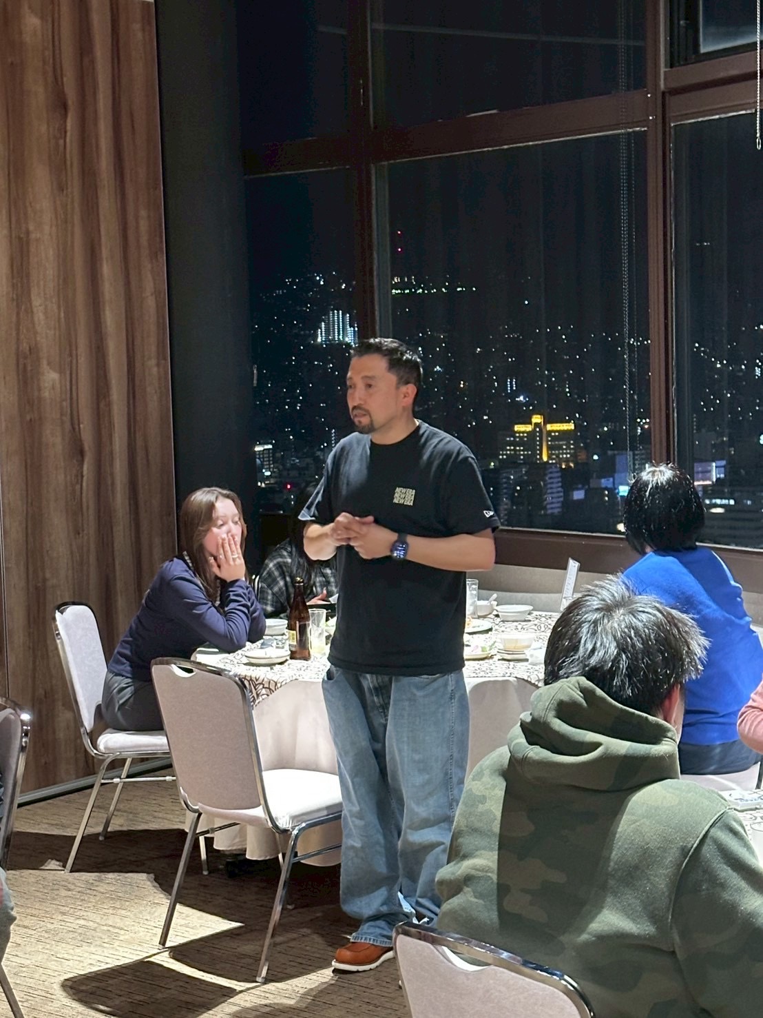 社員旅行の様子